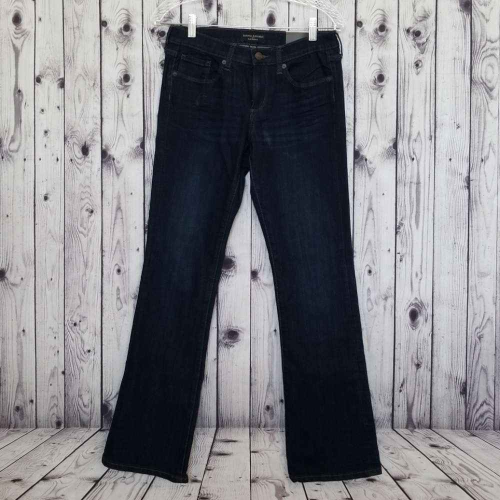 NWT - BR Factory Slim Bootcut Jeans 26/2P